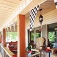thumbnail image 6 of Checkered Flag Banner 100ft Black White Racing Party Decorations, Birthday Supplies for Cars Theme Events and Celebrations, 6 of 6