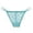 Light Blue, variant on Lingerie for Women Apparel Elegant Transparent Lace Thong for Women Seamless Solid Color Round-Front Underwear for Everyday Comfort Blue One Size
