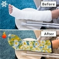 thumbnail image 7 of COEQINE Daisy 2 Packs Leg Cast Covers Outdoor Protection Leg Cover Knee Cast Sock Large Anti Scratch Below The Knee Leg Cast Sleeve Stylish Cast Socks Cover for Women Men Seniors, 7 of 7