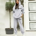 thumbnail image 2 of New York Jogging Suits for Women 2026 Fall Winter Trendy Hoodie and Jogger Sweatpants Matching Set Streetwear, 2 of 4