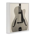 thumbnail image 3 of Stupell Industries Modern Simple Chic Guitar White Framed Giclee Art, 17 x 17, by Deborah Revell, 3 of 8