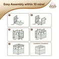 thumbnail image 6 of EHHLY 33 Gallon Deck Box, Small Outdoor Storage Box Waterproof, Lockable Secure Package Bin Delivery Box for Outside Front Porch, Patio Cushions Storage Box, Delivery Driver Snack Box for Porch, Grey, 6 of 10