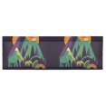 thumbnail image 6 of Yayeee Kitchen Valance Rod Pocket 54" x 18" Living Room Window Curtain, Abstract Animals, 6 of 6