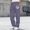 Winter Warm Pants-Purple, variant on Guieoi Winter Warm Pants Plus Size Men's Fashion Drawstring Elastic Waist Solid Color Casual Sweat Length Pants Purple