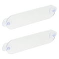 thumbnail image 3 of 2 soportes transparentes para permisos de estacionamiento con ventosas, acrílicos, para parabrisas de coche, transpondedor de peaje, transparentes., 3 of 5