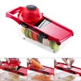 thumbnail image 4 of 10pcs/set Multifunctional Mandoline Slicer Set Carrot Onion Slicer Potato Chopper Julienne Cutter Household Garlic Shredder, 4 of 9
