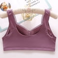 thumbnail image 5 of VISALY Plus Size Daisy Bras for Older Women Front Closure Wireless Push Up Bra Wireless Bras with Support and Lift Everyday Comfortbreathable Bras Daisy Bras Full Figure Wireless Bras Coffee 5Xl, 5 of 8