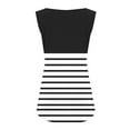 thumbnail image 5 of TKYCMSUAKI Plus Size Tank Tops for Women Trendy Curved Hem Sleeveless Shirts Color Block Striped Round Neck Blouses Oversized Outdoor Vacation Tee, 5 of 7
