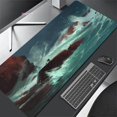 thumbnail image 1 of Alfombrillas de ratón Folklore Bule para Gaming, alfombrilla de ratón para Gamer, alfombrillas de teclado, alfombrillas de escritorio XXL, 90x40cm para ordenador LIUWENJING unisex, 1 of 2