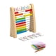 thumbnail image 1 of Ábaco de madera clásico Montessori, juego marcos, de cálculo, juguetes educativos, manipuladores de matemáticas para preescolar, jugue con tarjeta y palos Hugo Juguetes educativos para contar, 1 of 10