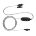 thumbnail image 1 of MIDI to USB Cable, Keyboard Music Editing Line, USB MIDI Cable with MIDI Interface Adapter Cord for Music Studio, 1 of 7