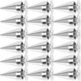 thumbnail image 1 of unbranded 20Set White Metal Spike Studs for Fashion Making Decorative Use, 1 of 5