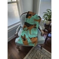 thumbnail image 4 of Carolines Treasures MLM1010LQB 50 x 60 in. German Shepherd Quilted Blanket, Blue, 4 of 5
