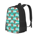 thumbnail image 1 of Fotbe Lobsters Of Turquoise Waves Mochila para Hombre y Mujer - Tela Oxford 600D Resistente - Mochila Impermeable de Gran Capacidad para Escuela, Viajes y Senderismo, 1 of 6