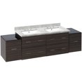 thumbnail image 1 of Imaginations Américaines 76 po W Vanity Set Gris, 1 of 1