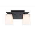 thumbnail image 2 of Millennium Lighting Inc Millennium Lighting 2 Light Matte Black Bathroom Vanity Light, 2 of 7