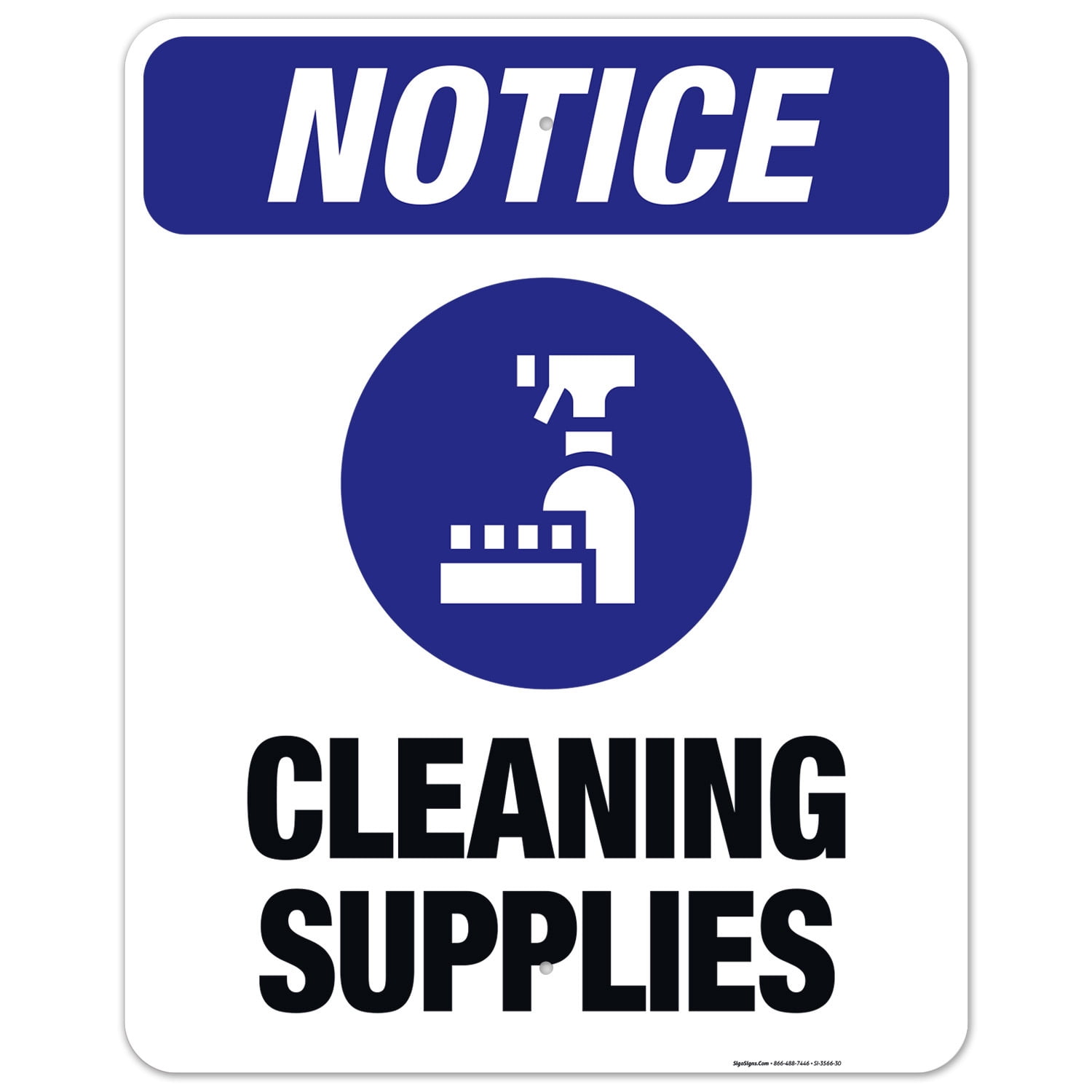 Clean Equipment After Use Sign, OSHA Notice Sign, 24x30 Aluminum ...