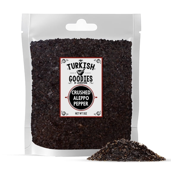 Turkish Goodies Isot Urfa Pepper, Mild Smoky Turkish Chili Flakes, Refill Pouch, 3 oz