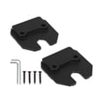 thumbnail image 1 of Reparación de visera solar Unique Bargains 1Set para Dodge Ram 1500 2019-2023, clip de visera solar de aleación de aluminio negro, 1 of 6