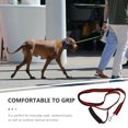 thumbnail image 3 of OUNONA Elastic Dog Leash with Quick Release Comfortable Grip Long Durable Dog Training Lead Red, 3 of 8