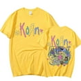 thumbnail image 5 of Summer Cotton T-Shirt Korn Cartoon Rock Band Music Album Fashion Printing High Quality Casual Short Sleeve Cute Ladies Clothing, 5 of 5