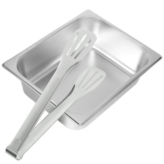 Stainless Steel Hotel Pan Steam Table Pan with Food Cllip for Food Prep Kitchen Restaurant