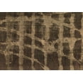 thumbnail image 1 of Ahgly Company Indoor Rectangle Abstract Brown Modern Area Rugs, 7' x 9', 1 of 4