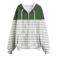 thumbnail image 5 of Zip Up Hoodie for Womens Pullover Fashion Plus Size Non Positioning Printed Long Sleeved Regular Sleeve Top Hoodie, 5 of 5