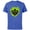 Royal Heather, variant on Disney Descendants Maleficent Long Live Evil - Short Sleeve Cotton T-Shirt for Adults -Customized-Royal Heather