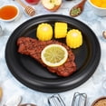 thumbnail image 4 of Ceramic Salad Plate Black 1 Set 8 Inches, 4 of 8