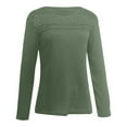 thumbnail image 5 of EDFBUYKRS Long Sleeve Tunic Tops To Wear with Leggings Crewneck Winter Loose Fit Print Shirts Workout Fall Fashion Blouses Tops Casual Going Out Tops for Women S, 5 of 6