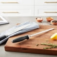 thumbnail image 2 of Mercer Culinary Genesis 10 inch Knife Sharpening Steel, Black, 2 of 5
