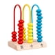 thumbnail image 2 of Montessori Abacus Toy Math Counting Bead Abacus Mano Ojo Coordinación Matemáticas Contadores Juguetes de madera para pequeños Kindergarten 3 filas Hugo Marco de ábaco de madera, 2 of 10