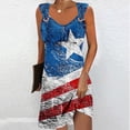 thumbnail image 2 of Vestido de Verano para Mujeres sin Mangas Estilo de Bolsillo con Cuello en V, Color Sólido Y Cómodo Vestido de Verano Casual, 2 of 5