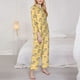 thumbnail image 3 of Balery mouse and cheese Conjunto de Pijama con Estampado para Mujer, Conjunto de Dos Piezas con Manga Larga, Ropa de Dormir Suave con Bolsillos, Pijamas Cómodos-XX-Large, 3 of 7