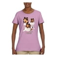 thumbnail image 2 of If It's Not a Collie It's Just a Dog Gift | Womens Dog Lover Graphic T-Shirt, Light Pink, Medium, 2 of 4
