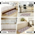 thumbnail image 6 of Sikiie Red Blue Leaves Kitchen Mat 2 PCS Cushioned Kitchen Rug, Waterproof Non-Slip Kitchen Mats for Kitchen, Floor Home, Sink, Laundry, 6 of 6