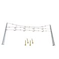 thumbnail image 2 of Milaget Model Railway Scenery Power Pole Decorative Train Track Accessories HO Scale E E, 2 of 9