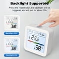 thumbnail image 6 of WiFi Thermometer Hygrometer, Indoor Temperature Humidity Sensor with Electronic Ink Display, App Notification Alert, Free Data Storage Export, Digital Remote Monitor for Bedroom, 6 of 8