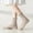 c01Gray, variant on Womens Socks, Ruffle Turn-Cuff Casual Crew Socks Breathable Cool Knit Cotton Lettuce Ankle Frilly Sock Beige Free Size