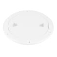 thumbnail image 3 of 9.84in Deck Plate Round White Anti UV Corrosion Resistant Boat Inspection Hatch Cover Replacement, 3 of 5