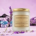 thumbnail image 5 of MERILER Luxury Scented Candle for Home - Strong Fragranced Aromatherapy Candle in Soy Wax, Lavender and Lemon for Men and Women (1 Count), 5 of 6
