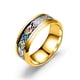 thumbnail image 3 of Anillo de dragón deslumbrante y colorido popular en Europa y Estados Unidos, joyería de moda, 3 of 5