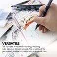 thumbnail image 3 of BAZIC Skylar Fineliner Pen, Fine Tip 0.4mm Pens, Assorted Colors, 10 Count, 2-Packs, 3 of 7