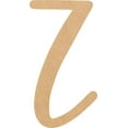thumbnail image 1 of Blank MDF Letter 6'' Tall Hometown DIY Z, Paintable Alphabet A-Z, 1 of 3