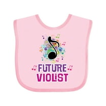 Inktastic Viola Future Violist Music Gift Girls Baby Bib