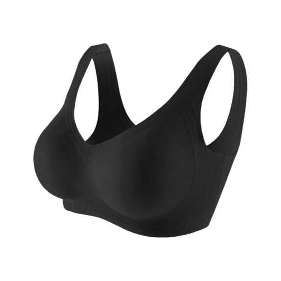 Plus Size Bras for Women Jelly Bra Lifting Wire Jelly Bra Supportive Bras Comfort And Soft Breathable Bras for Women L