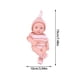 thumbnail image 3 of Muñecas de vinilo suaves para recién nacidos de 7,48 pulgadas con conjunto de ropa que incluye chupete, muñeca realista de aspecto real., 3 of 7
