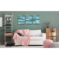 thumbnail image 2 of Inspirational Wall-Art - Quotes Office Wall Decor - Teal Wall Decor For Bedroom - Word Artwork For Home Walls Size 12x16, 2 of 6