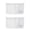 White, variant on 2Pcs Refrigerator Storage Mesh Bag Double Compartment Design Fridge Hanging Organizer Bag for Home Kitchen